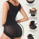 Shapewear Bodysuit for Women Tummy Control Butt Lifter Trainer Postpartum Stomach Body Shaper Slimming Girdles, Medium