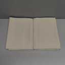 Short Cafe Curtain Panles Adjustable Double Rod Pocket Tiers 36 inches Length + 1.6" Header Curtains for Small Window/Kitchen/Bathroom/Nursery (2 Panels, 29" Wide Each Panel, Biscotti Beige)