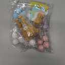 LaVenty Gender Reveal Cake Toppers Boy or Girl Cake Decoration Teddy Bear Cake Decoration Baby Shower Party Decoration