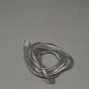 Clear Extension Cord 10FT Extension Cords Thin 2 Prong for Indoor Use with Single Plug- Ideal for Christmas Lights, Lamps, Camer,TV, 10A 125V 1250W