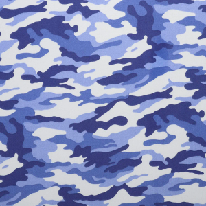 MOOK FABRICS Camo Fabric [45in. Wide] – Digitally Printed, 100% Cotton Material for Quilting, Home Decor Accents | Running Dress Cloth | Arts, Crafts & Sewing, Blue 15 Yard Bolt