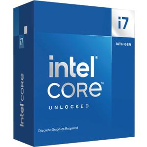 Intel Core i7-14700KF New Gaming Desktop Processor 20 cores (8 P-cores + 12 E-cores) - Unlocked
