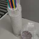 Mifoci 12 Pcs Plastic Tumbler with Lids and Straws Reusable Plastic Tumblers Bulk Mug Tumbler with Straw and Lid Tumbler Ice Cold Drinking Cup for Water Smoothie Birthday Party (Multi Color,24oz)