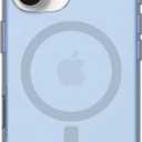 OtterBox iPhone 16 Symmetry Series Clear Case - Silver Glade Blue (New: Blue Bliss)
