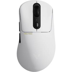 Rapoo VT3PRO MAX Wireless Gaming Mouse, 59g Superlight, 8KHz Polling, PAW 3950 Ultimate Optical Sensor, 30K Independent X/Y DPI, 1+8 Programmable Buttons, 200H Battery Life, Classic Shape, PC, White