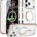 Magnetic for iPhone 17 Pro Max Case, Built-in Screen Protector