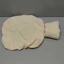 Genina Waterproof Seat Covers for Dining Room Chairs Covers Dining Chair Cover Kitchen Chair Covers (Beige, 2 Pcs)