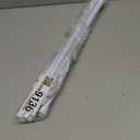 AIZESI Spring Tension Curtain Rods Short Tension Rod (White, 28" to 38"-4Pcs)
