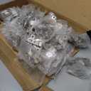 Chibery 50 Pack Face Frame Inset Cabinet Hinges, Soft Close 105 Insert Concealed Cabinet, Slide on Plate, Smooth Slow Self Closing Silent Hardware, 3D Heavy Duty for Blind Corner, Kitchen, Cupboard