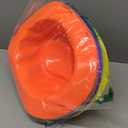 SGBETTER 48 Pack Plastic Party Hats Bulk Neon Fedora Party Hat Colorful Gangster Hat for Adult Kids Birthday Halloween Dress Up, 6 Colors