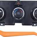 MOTOKU AC Heater Climate Control Unit w/Rear Heat Defrost for Ram 1500 2013 2500 3500 4500 5500 2013-2018 Air Conditioning Temperature Controls Panel Module