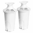 Water Filter Replacement Compatible with Brita Water Pitchers and Dispensers, by DESENRUIS for Classic 35557, OB03, Mavea 107007, Reduce Chlorine and Bad Taste, BPA free, Pack of 2