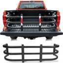 Truck Bed Extender Fit for Toyota Tacoma 2005-2026, Adjustable Aluminum Tailgate Extender, 180° Flip Design, Heavy-Duty Alloy, Drill-Mount Storage Extension for Long Cargo