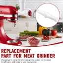 Meat Grinder Pusher/Tamper Fit for Kitchenaid Lem Meat Sausage Grinders, Universal Meat Grinder Pusher Tool Length 9.56" Stuffing End Od 1.8"- Kitchen Meat Grinder Replacement Part