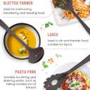 Kitchen Utensils Set-12 Pieces Silicone Cooking Utensils Set (Dishwasher Safe) 392F Heat Resistant Spatula Set, Nonstick Cookware