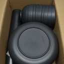 Teivio 32-Piece Kitchen Plastic Wheat Straw Dinnerware Set, Service for 8, Unbreakable Modern Dish Set - Dinner Plate/Dessert Plate/Cereal Bowl/Cup, for Apartment Essentials, Outdoor Camping,Black