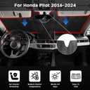 Car Windshield Sun Shade for Honda Pilot 2016-2024