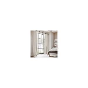 Curtains, 2 Pair Double Layer Blackout Curtains 54x90 Inch, Living Room & Bedroom Window Treatments