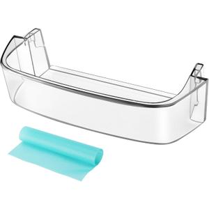 WPW10430639 W10324876 Freezer Refrigerator Door Shelf Bin Compatible with Whirl-pool Ken-more Refrigerator Side Door Shelves Replacement, Replaces W10430639 WPW10430639VP By MIFLUS