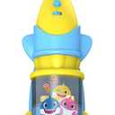 Core Innovations Pinkfong Baby Shark Kids Vacuum Cleaner for Toddler, Toy Vacuum That Really Works with Light & Realistic Sounds, Baby Play Vacuumm for Children Girls Boys (Blue, Green)