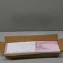 Rainbow Acrylic Floating Shelves, 15in Kids Wall Mounted Nursery Bookshelves, Display Ledge for Books Toys Cosmetic Storage, Bathroom Bedroom Living Room Wall Organizer, 4 Pack, Pink