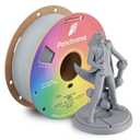 Polymaker Panchroma PLA Grey 3D Printer Filament, 1.75mm, 1kg Spool, Easy to Print, High Speed Printing, Tangle Free, AMS Compatible, Perfect for Toys, Decor, Miniatures, Models & Cosplay