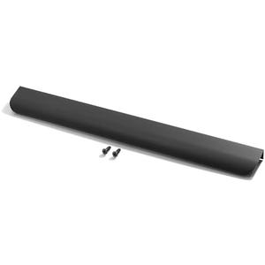 MATOOYA Finger Edge Pulls for Cabinets, Hidden Drawer Pulls - Flat Cabinet Pulls for Easy Installation - Cabinet Handles Modern Aluminum Alloy Kitchen Furniture Upgrade(4, Black, 300mm/11.82inch)