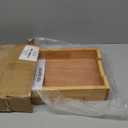 Wood Pull Out Cabinet Organizer 11" W x 21" D, for 12" Cabinet Opening Heavy-Duty Sliding Drawers for Inside Cabinets Storage and Organization for Kitchen (Single Tie)