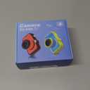 Kids Camera with Rotating Zoom Lens, 3.5 Large Screen, 1080P Kids Digital Camera with Flash,Selfie, 32GB Card, Toddler Toy Camera Christmas Birthday Gifts for Boys Girls 3-12 Years Old-Blue