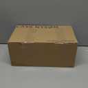 LARS NYSØM Rectangular metal Bread Box Bamboo Lid 34x18,5x13,5cm Blue