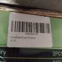 Electric Weed Wacker Cordless Eater Battery Powered Brushless Brush Cutter with 2X4.0Ah Batteries and Charger 24V Powerful Weed Trimmer 2 Types Metal Blades for Lawn Yard Garden (Green)