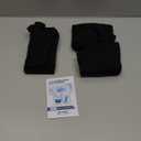 Doctor's Select 3 Pairs Plus Size Compression Socks Wide Calf - Up to 6XL | 20-30 mmHg Extra Wide Calf Compression Socks Women | Black