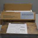 QEEIG Bathroom Floating Shelves for Wall - 15.7" Wall Mounted Shelf Over Toilet Farmhouse Home Decor Display Bookshelf Small 15.7 x 6.7 inch Set of 2, Rustic Brown (008-40BN)