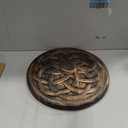 BACKYARD EXPRESSIONS PATIO HOME GARDEN 911554 21 Pound Umbrella Base, Bronze, 17.5 Inches X 2.3 Inches