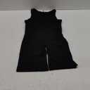 SOLCYSX Mens Sleeveless Full Body Shaper Underwear Slimming Compression Bodysuit Shapewear Tummy Control Fajas Para Hombres (Black, XS-S)