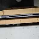 Mumeasy 36" Extra Tall Baby Gate for Doorways, 29.7"-57" Extra Wide Dog Gate for Stairs, Pressure Mounted Auto Close Pet Safety Gate with Easy Walk Thru Door, Large Indoor Child Gate for House, Black