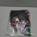 Zando Halter Bikini Set with Boyshort Push Up 2 Piece Swimsuit Bathing Suit for Women Pink Black Stripe,  US Size M