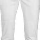 Rawlings mens PRO 150 Series Baseball Pants | Tapered Jogger Fit | Adult Sizes | Solid | Multiple Colors White, Medium