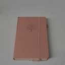 Journals for Writing, A5 Leather Ruled Notebook with 400 Pages, 100 Gms College Ruled Journal with Thick Paper, Hardcover with Inner Pocket & Pen Holder, Pink