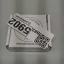 GEMSCITE Thumb Worry Stones Metaphysical Gemstone Crystal Healing Reiki Men Women Gift FENG Shui Positive Energy Love Wellness Palm Stones Wicca Powerful