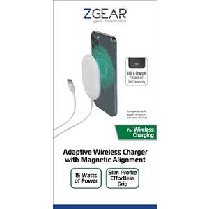 ZGear Magnetic Wireless Charger, 1 ct