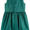 Simple Joys by Carter's baby-girls 2-piece Special Occasion Dress and Cardigan Set (Green, S)