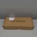 USB Heating Pad, 5V 3A Heat Pad for Period Cramps & Pain Relief, 3 Heat Settings & Auto Off, USB-A USB-C Travel Heated Pad for Neck, Shoulder & Back, Portable 16"x12", Gift for Women Men, Grey