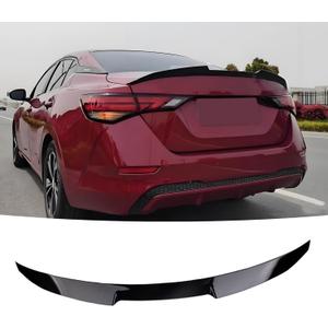 Rear Trunk Spoiler Wing Fit for Nissan Sentra 2020 2021 2022 2023 2024 2025 Sedan S/SR/SV Sport Style Decklid Lip Exterior Accessories