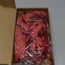 Giegxin 30 Pcs 11 x 5.5 Inches Velvet Bows for Christmas Tree Wreath Garland Ornaments Large Xmas Vintage Double Velvet Ribbon Bows for Xmas Home Decor Indoor Outdoor Holiday Decorations(Burgundy)