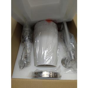 Wall Sconces Set of 2, Brushed Nickel Vanity Lights for Bathroom, Modern Wall Light Fixtures with Rotary Switch, Wall Mount Light with Frosted Glass, Farmhouse Lamp for Bedroom Living Room