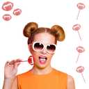 Fruidles Halloween Vampires Fangs Tattoo Lollipop Suckers Candy, Great for Goody Party Bag Fillers, Individually Wrapped (5 Pounds (Bulk))
