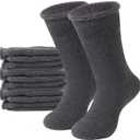 Sunew 4 Pairs Thermal Socks Skiing Snowboarding Hiking Mens Womens 7X Warmer Winter Crew Boot Socks