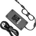 240W AC Charger Fit for Fit for Dell Alienware M15 R3 R4 R7 R6 R5 M17 R5 R3 R4 15 R3 R2 17 R3 G15 G16 G7 G5 G3 M16 M17X M14X X15 Gaming Laptop Power Adapter