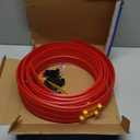 Flexible Race Track, Car Ramp Toy, 12.8 Ft Flexible Car Ramp System with 4 F1 Racing Cars, Ready-to-Play Indoor/Outdoor Racing Kit, Ultimate Birthday, for Kids Ages 6+